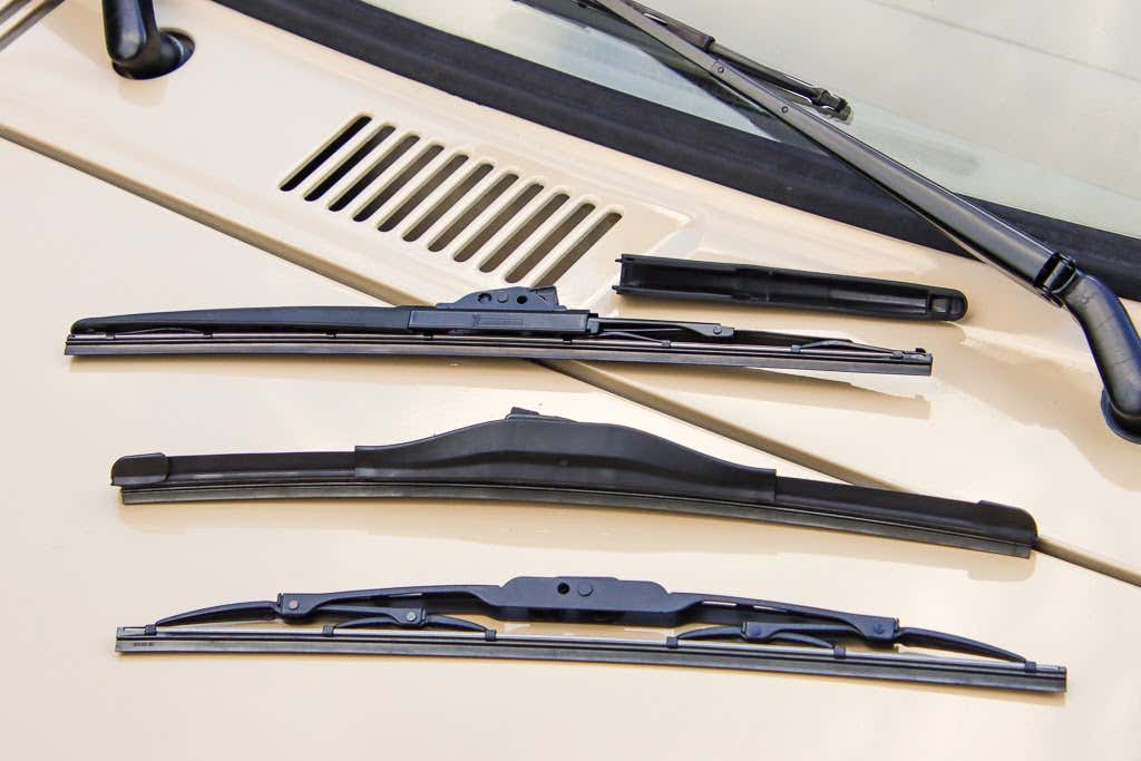 Windshield Wiper Types 挡风玻璃刮水器类型