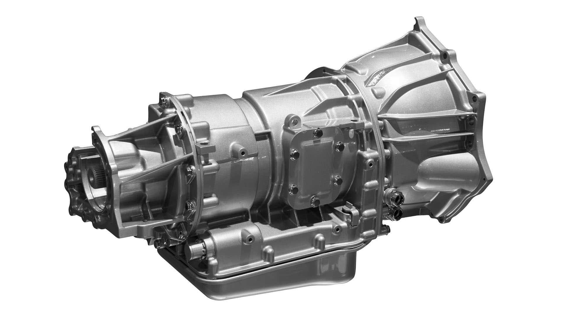 An automatic transmission. 自动变速器。