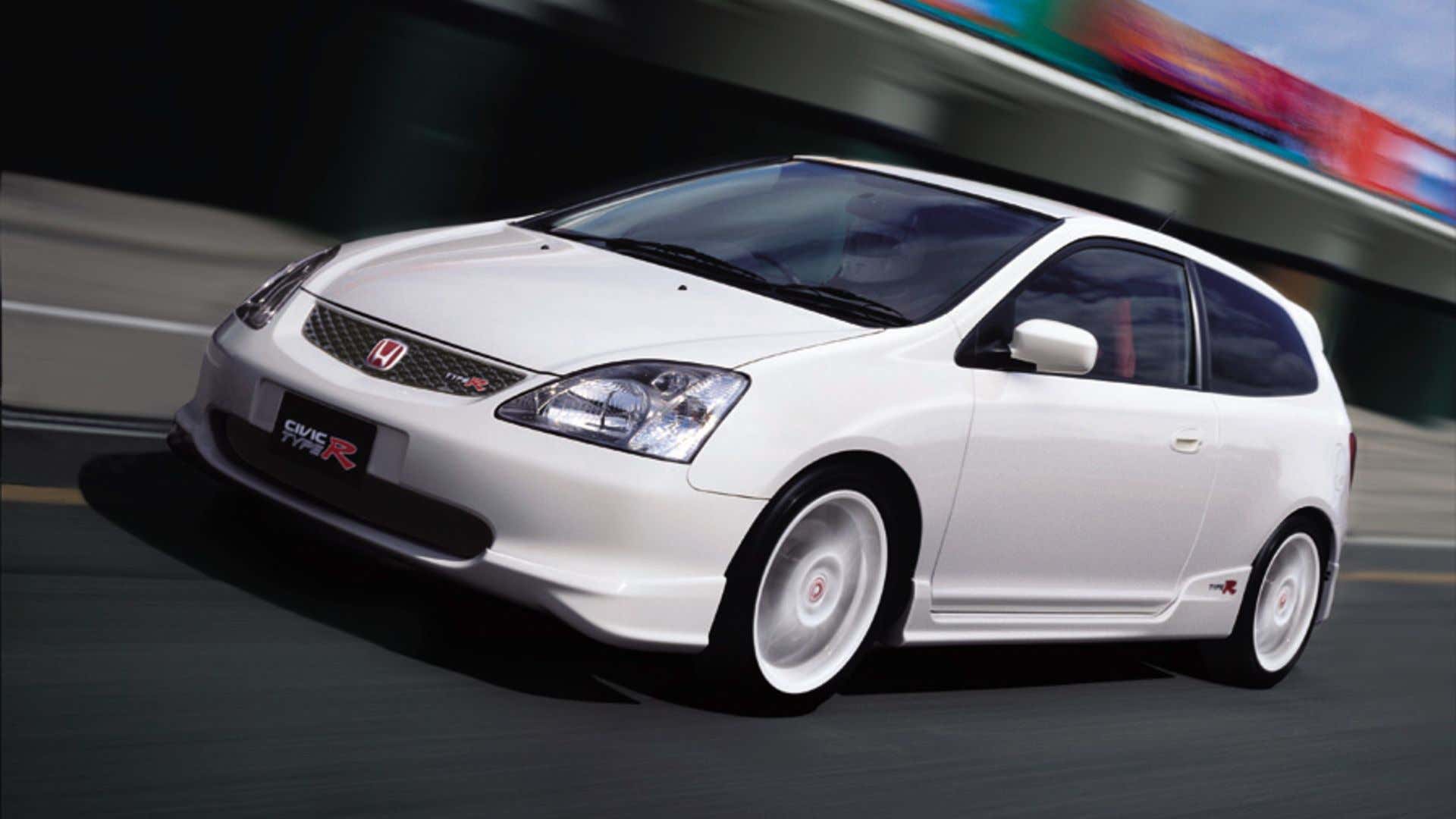 An EP3 Civic Type R. EP3民用R型。
