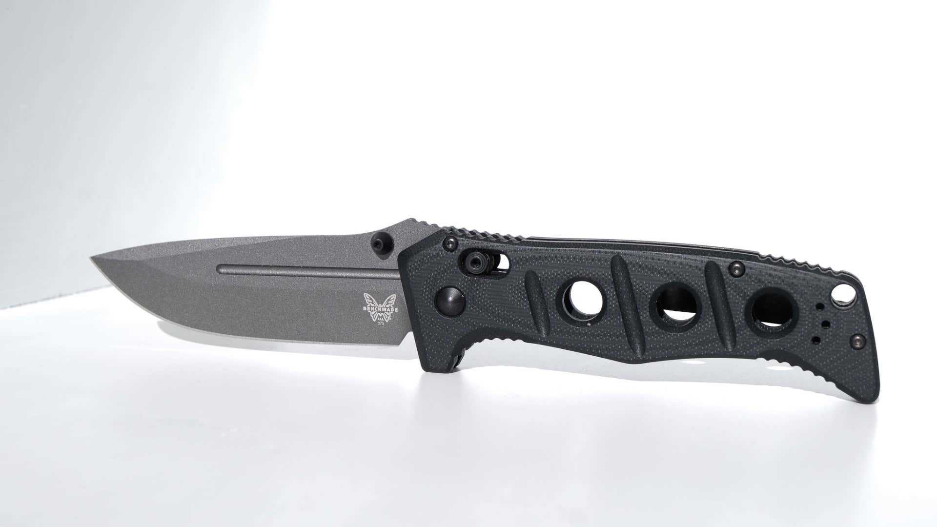 Benchmade's new Adamas pocket knife. Benchmade的新Adamas袖珍刀。