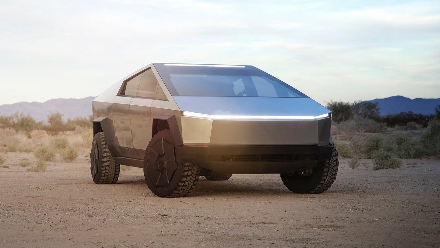 Tesla Cyber Struck.